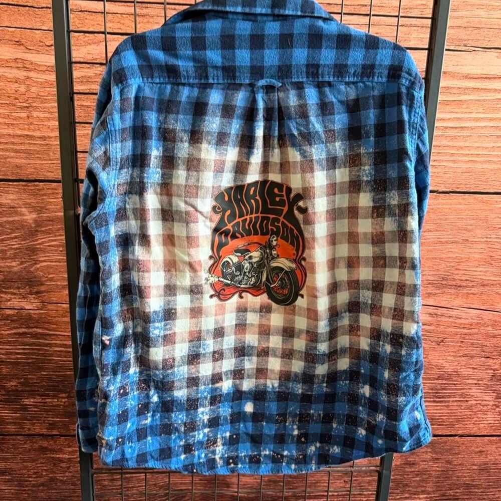 Upcycled flannel
